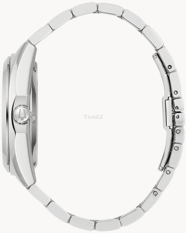 Bulova,Surveyor 42mm,42mm,Stainless Steel,Blue,Automatic,Hardlex,Round,96A275