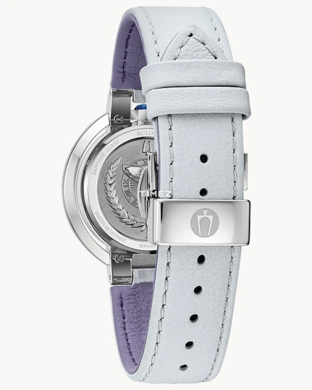 Bulova,Rubaiyat 35mm,35mm,Stainless Steel,Silver White,Quartz,Sapphire,Crystal Glass,Round,96R224