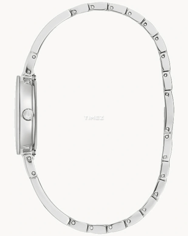 Bulova,Modern 26mm,26mm,Stainless Steel,White,Quartz,Hardlex,Round,96P241