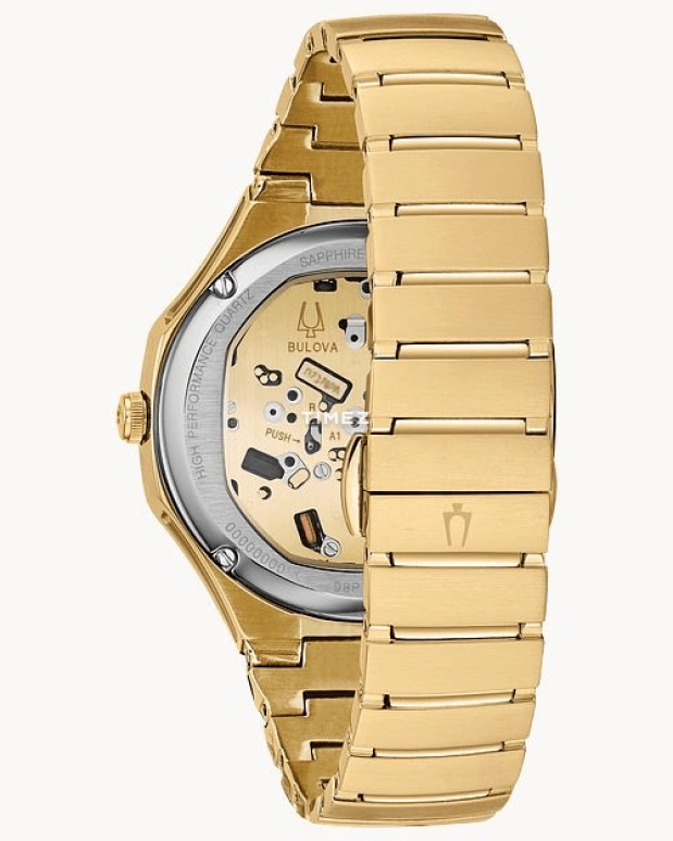 Bulova,Curv 40.50mm,40.50mm,Stainless Steel,Silver White,Quartz,Sapphire,Crystal Glass,Round,97P136