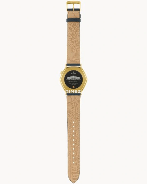 Bulova,Imperial Hotel 41mm,41mm,Stainless Steel,Multi-Color,Quartz,Hardlex,Hexagonal,97A177