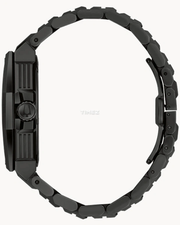 Bulova,Series X 45mm,45mm,Stainless Steel,Black,Quartz,Day,Sapphire,Crystal Glass,98D183