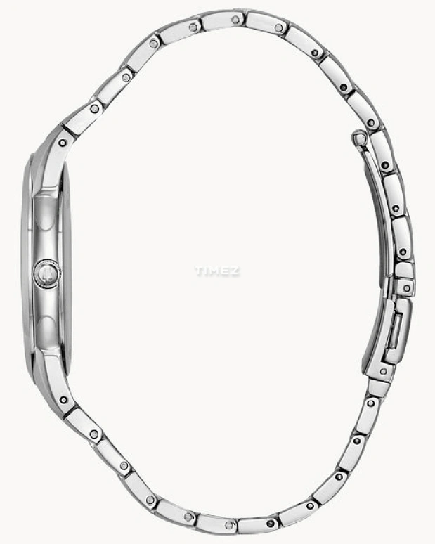 Bulova,Classic 38mm,38mm,Stainless Steel,Black,Quartz,Day,Hardlex,96B149