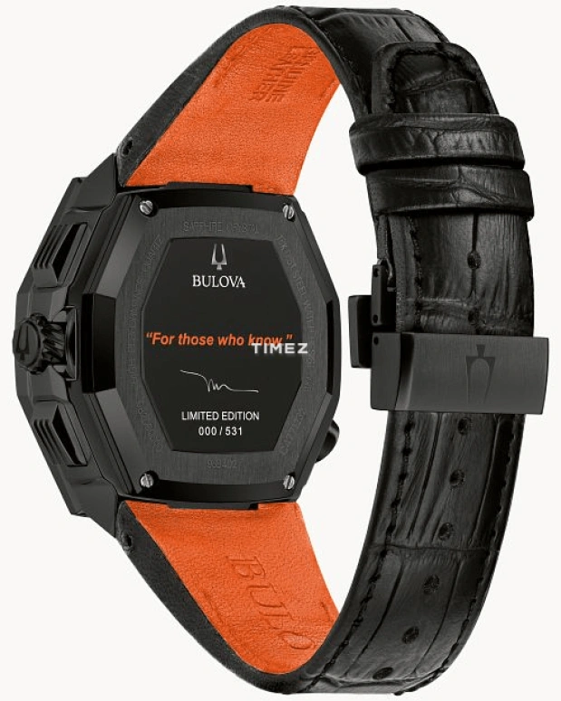 Bulova,Series X 45mm,45mm,Stainless Steel,Rose Gold,Black,Quartz,Chronograph,Day,98B402