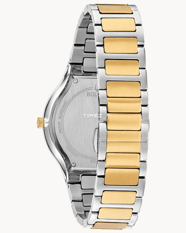Bulova,Millennia 43mm,43mm,Stainless Steel,Blue,Quartz,Hardlex,Round,98E117