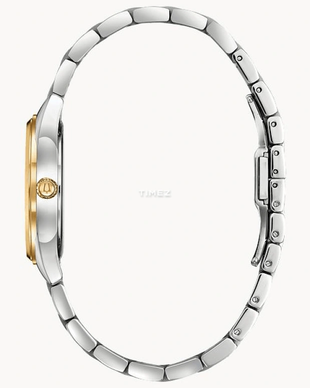 Bulova,Sutton 32.50mm,32.50mm,Stainless Steel,White,Quartz,Sapphire,Crystal Glass,Round,98P184