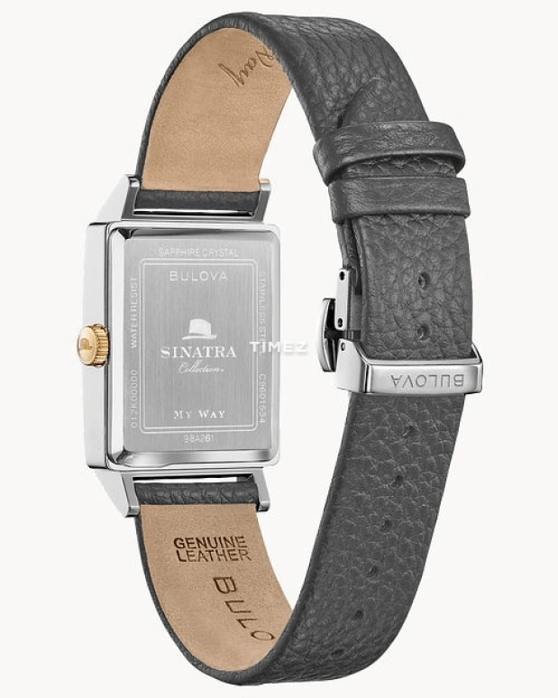 Bulova,My Way 29.50mm,29.50mm,Stainless Steel,Black,Quartz,Sapphire,Crystal Glass,Square,98A261