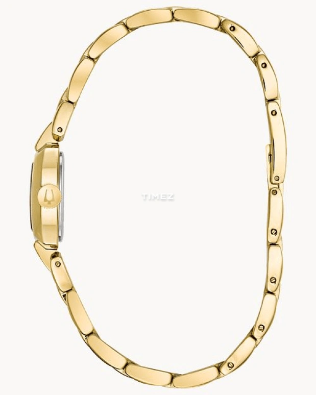 Bulova,Classic 18mm,18mm,Stainless Steel,Champagne,Quartz,Hardlex,Other,97L155