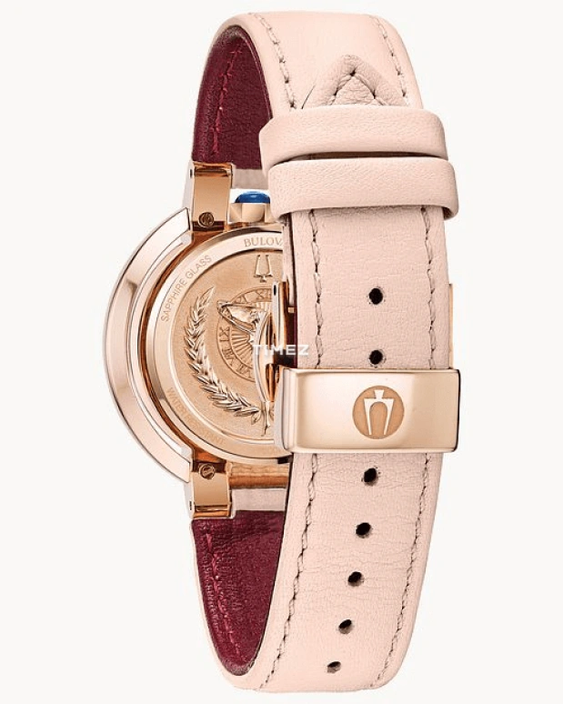 Bulova,Rubaiyat 35mm,35mm,Stainless Steel,Silver White,Quartz,Sapphire,Crystal Glass,Round,98R257
