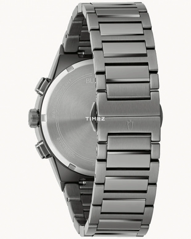 Bulova,Millennia 41mm,41mm,Stainless Steel,Blue,Quartz,Chronograph,Date,Day,98C143