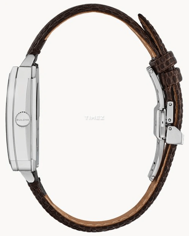Bulova,Breton 32mm,32mm,Stainless Steel,Black,Automatic,Day,Sapphire,Crystal Glass,96B332