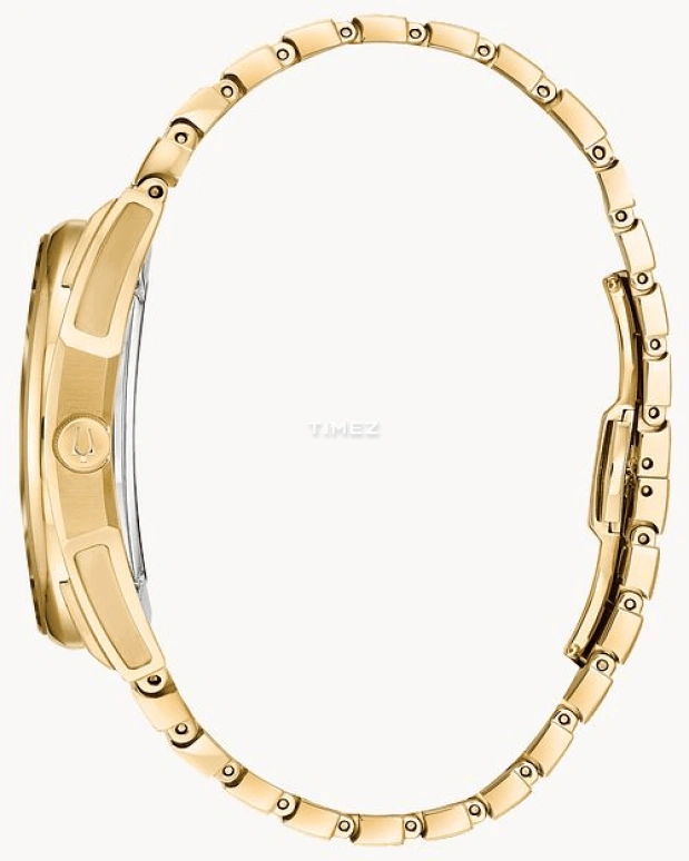Bulova,Curv 40.50mm,40.50mm,Stainless Steel,Silver White,Quartz,Sapphire,Crystal Glass,Round,97P136
