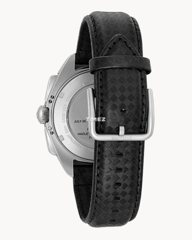 Bulova,Lunar Pilot 45mm,45mm,Stainless Steel,Black,Quartz,Chronograph,Day,96B251