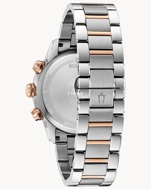 Bulova,Sutton 44mm,44mm,Stainless Steel,Black,Quartz,Chronograph,Big Date,98B335