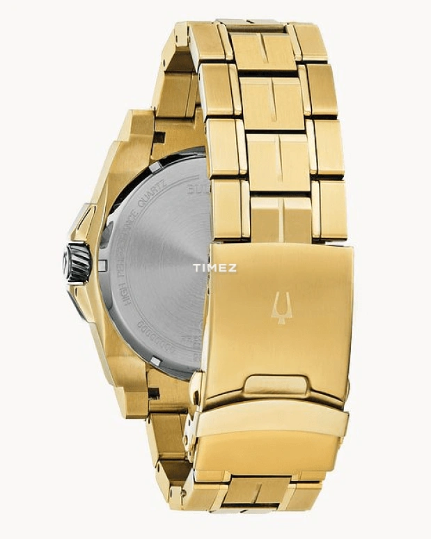 Bulova,Icon 46.50mm,46.50mm,Stainless Steel,Black,Quartz,Day,Hardlex,98D156