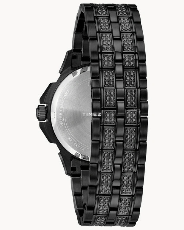 Bulova,Octava 41.50mm,41.50mm,Stainless Steel,Black,Quartz,Date,Day,98C134