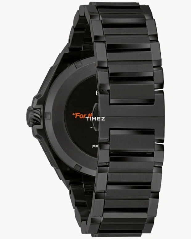 Bulova,Series X 45mm,45mm,Stainless Steel,Black,Quartz,Day,Sapphire,Crystal Glass,98D183