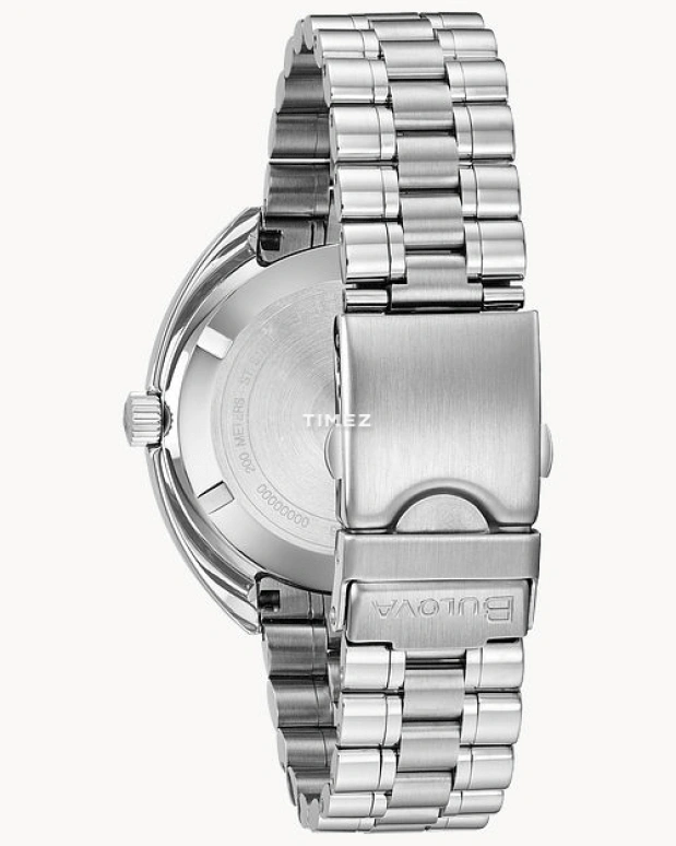 Bulova,Devil Diver 44mm,44mm,Stainless Steel,Green,Automatic,Day,Sapphire,Crystal Glass,96B322