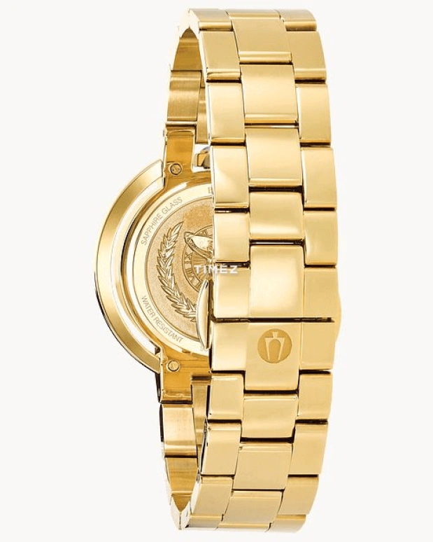 Bulova,Rubaiyat 35mm,35mm,Stainless Steel,Silver White,Quartz,Sapphire,Crystal Glass,Round,97P125