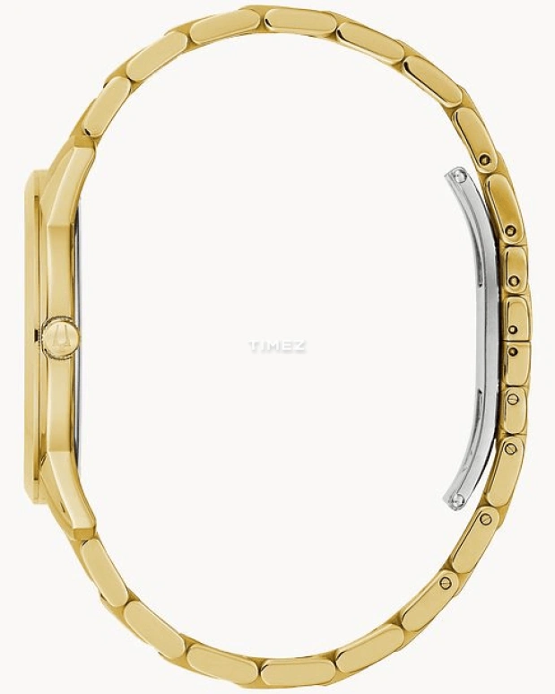 Bulova,Sutton 40mm,40mm,Stainless Steel,Gold,Quartz,Day,Sapphire,Crystal Glass,97D123