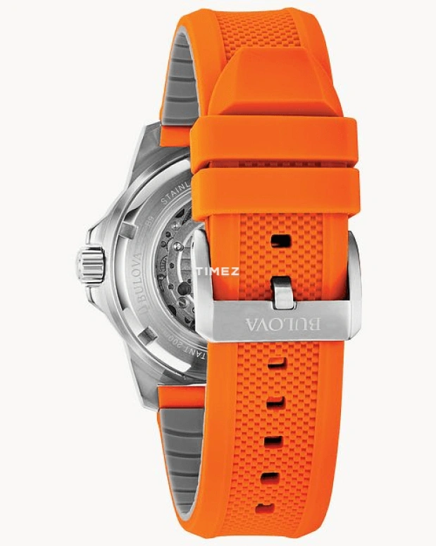Bulova,Marine Star 44mm,44mm,Stainless Steel,Silver White,Automatic,Sapphire,Crystal Glass,Round,98A226