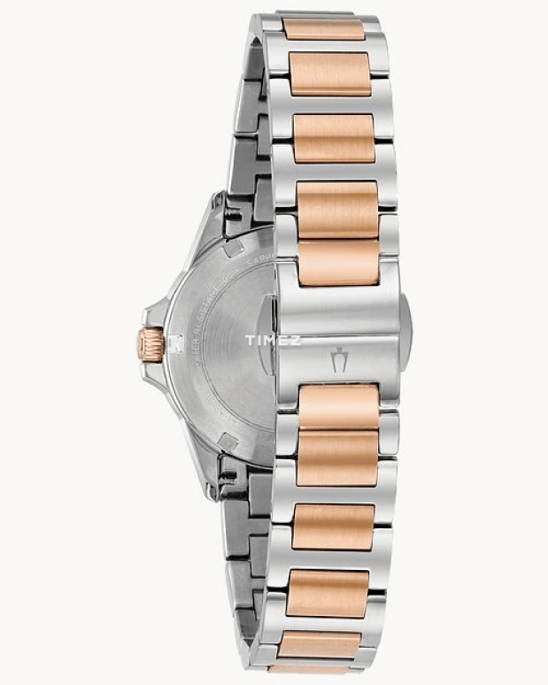 Bulova,Marine Star 32mm,32mm,Stainless Steel,White,Quartz,Day,Sapphire,Crystal Glass,98R234