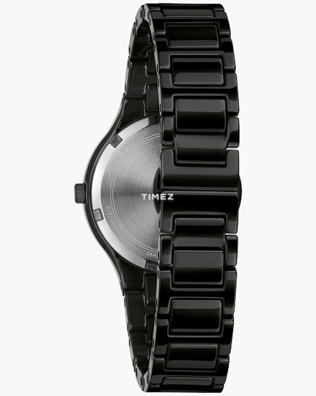 Bulova,Millennia 34.50mm,34.50mm,Stainless Steel,Ceramic,Black,Quartz,Hardlex,Round,98R293