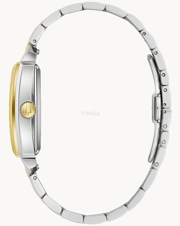 Bulova,Sutton 33mm,33mm,Stainless Steel,Silver,Automatic,Hardlex,Square,98A308