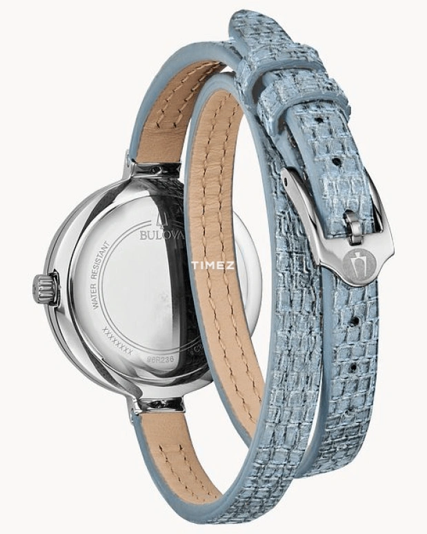 Bulova,Rhapsody 30mm,30mm,Stainless Steel,Silver White,Quartz,Hardlex,Round,96R236