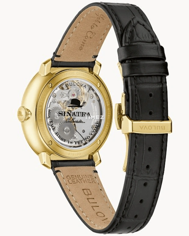 Bulova,The Best is Yet to Come 40mm,40mm,Stainless Steel,Cream,Handwound,Day,Sapphire,Crystal Glass,97B195