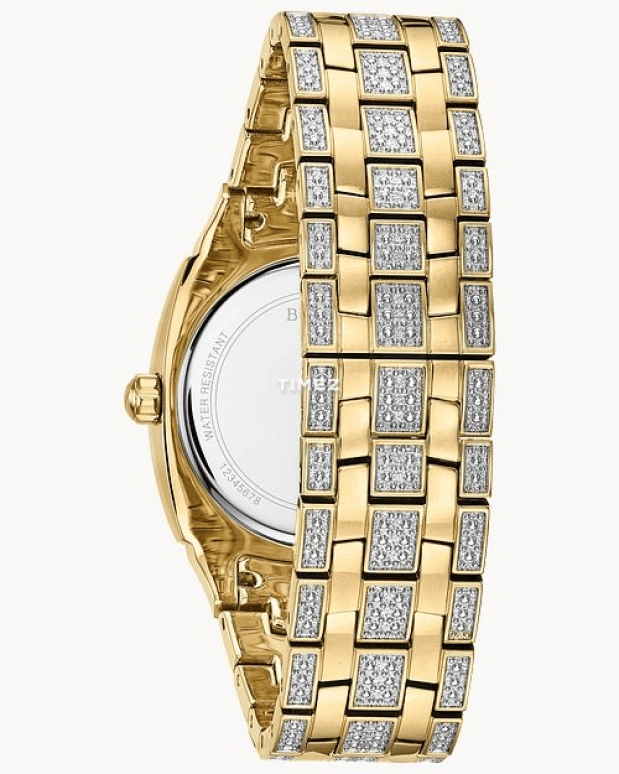 Bulova,Phantom 40mm,40mm,Stainless Steel,Silver,Quartz,Day,Hardlex,98B323