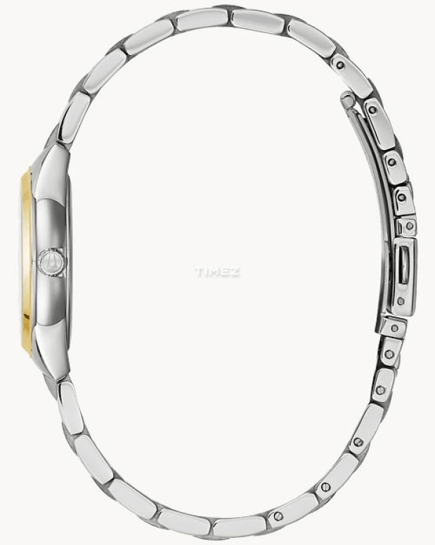 Bulova,Sutton 28mm,28mm,Stainless Steel,Silver White,Quartz,Hardlex,Round,98L277