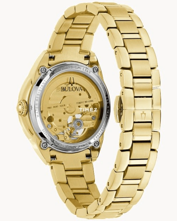 Bulova,Sutton 34.50mm,34.50mm,Stainless Steel,Grey,Automatic,Sapphire,Crystal Glass,Round,97L172