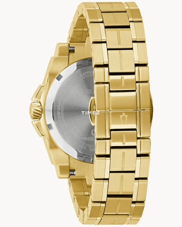 Bulova,Icon 40mm,40mm,Stainless Steel,White,Quartz,Day,Sapphire,Crystal Glass,98J120