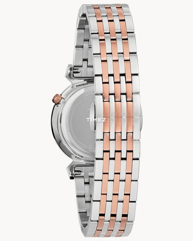 Bulova,Regatta 30mm,30mm,Stainless Steel,Black,Quartz,Sapphire,Crystal Glass,Round,98L265
