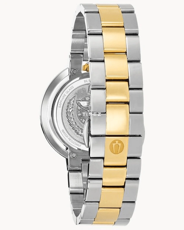 Bulova,Rubaiyat 35mm,35mm,Stainless Steel,Silver White,Quartz,Sapphire,Crystal Glass,Round,98R246