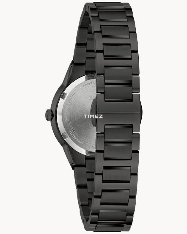 Bulova,Millennia 32mm,32mm,Stainless Steel,Black,Quartz,Sapphire,Crystal Glass,Round,98L314