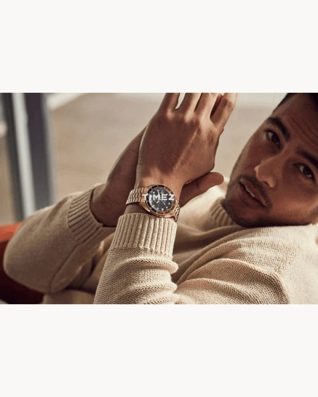Bulova,Oceanographer 41mm,41mm,Stainless Steel,Black,Automatic,Day,Dule Time,GMT,97B215