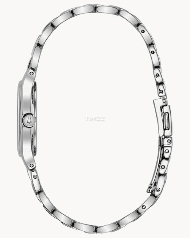Bulova,Classic 28mm,28mm,Stainless Steel,Silver White,Quartz,Hardlex,Round,96L215