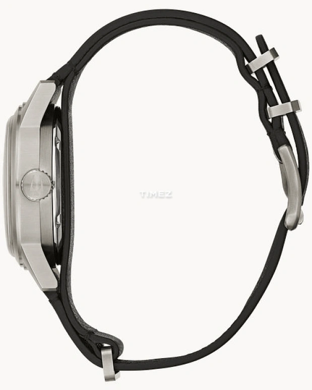 Bulova,Hack Watch 38mm,38mm,Stainless Steel,Cream,Automatic,Hardlex,Round,96A246