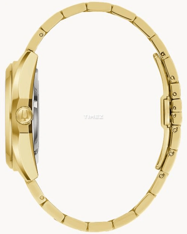 Bulova,Surveyor 39mm,39mm,Stainless Steel,Champagne,Automatic,Sapphire,Crystal Glass,Round,97A182