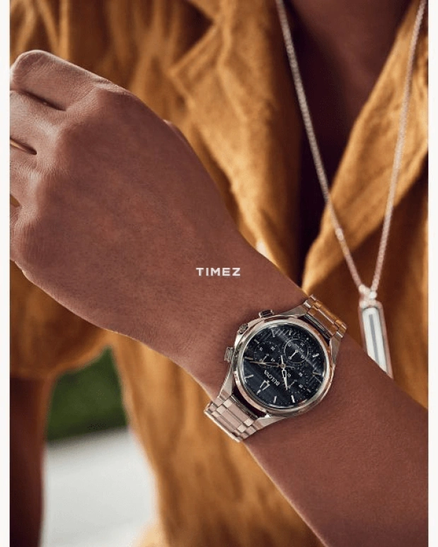 Bulova,Curv 44mm,44mm,Stainless Steel,Green,Quartz,Chronograph,Sapphire,Crystal Glass,96A297