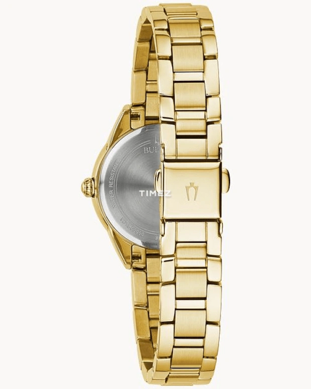 Bulova,Sutton 28mm,28mm,Stainless Steel,Silver White,Quartz,Hardlex,Round,97P150