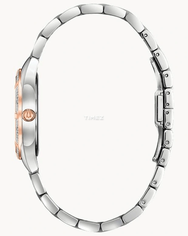 Bulova,Sutton 32.50mm,32.50mm,Stainless Steel,Rose Gold,Quartz,Sapphire,Crystal Glass,Round,98R264