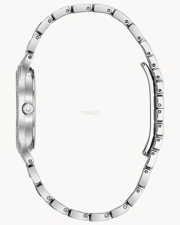 Bulova,Phantom 32mm,32mm,Stainless Steel,Silver,Quartz,Hardlex,Round,96L243