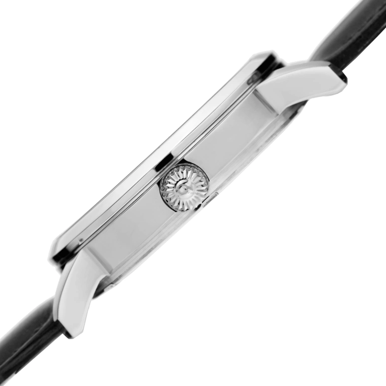 Burgi,Other 36mm,36mm,Stainless Steel,Black,Quartz,Hardlex,Round,BUR149BK