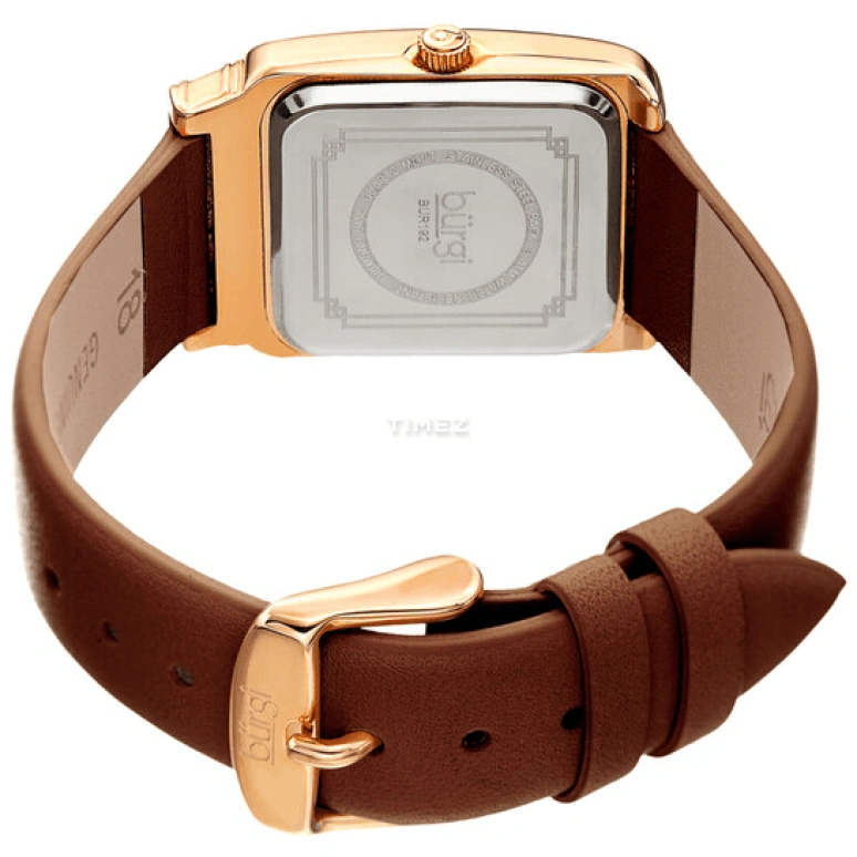 Burgi,Other 28mm,28mm,Composite,White,Quartz,Hardlex,Rectangular,BUR192BR