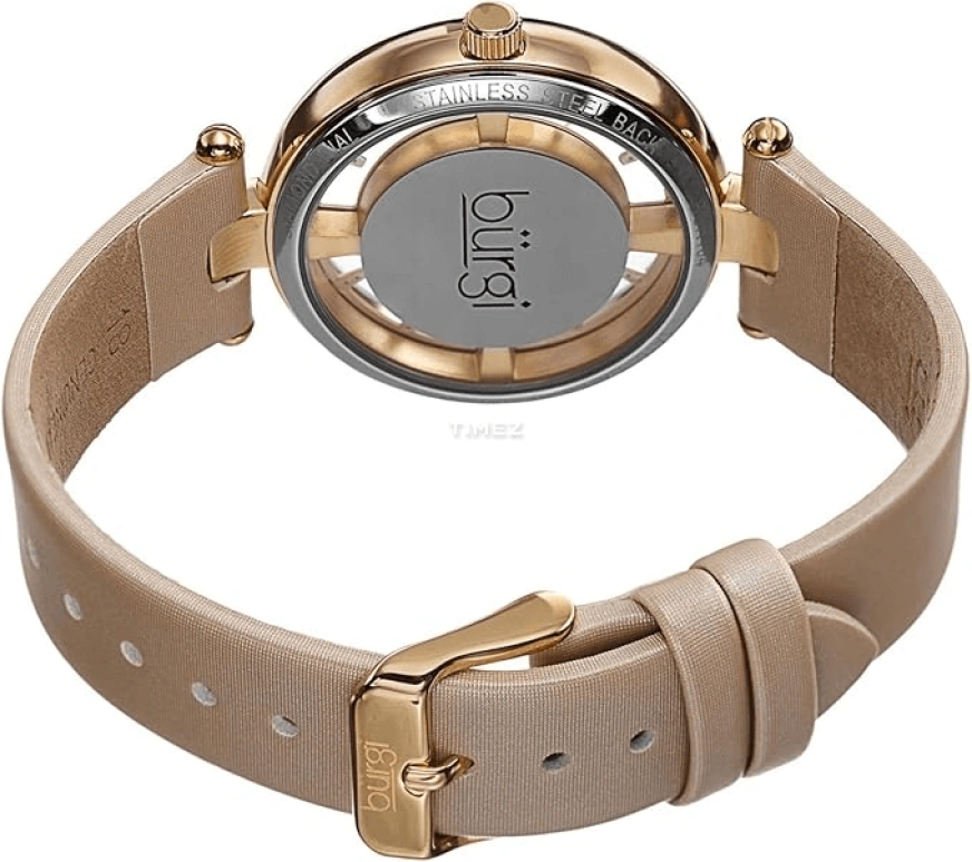 Burgi,Other 38mm,38mm,Composite,Gold,Quartz,Hardlex,Sapphire,Round,BUR104YG