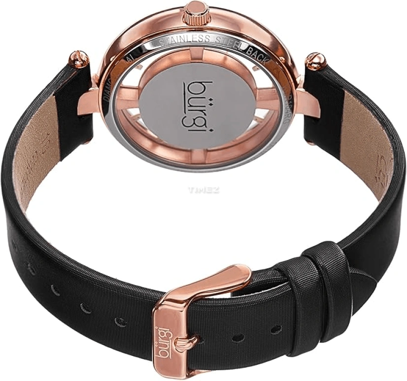 Burgi,Other 38mm,38mm,Composite,Rose Gold,Quartz,Hardlex,Sapphire,Round,BUR104RG