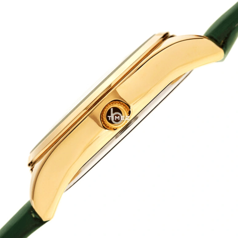 Burgi,Other 34mm,34mm,Aluminium,Green,Quartz,Hardlex,Round,BUR201GN